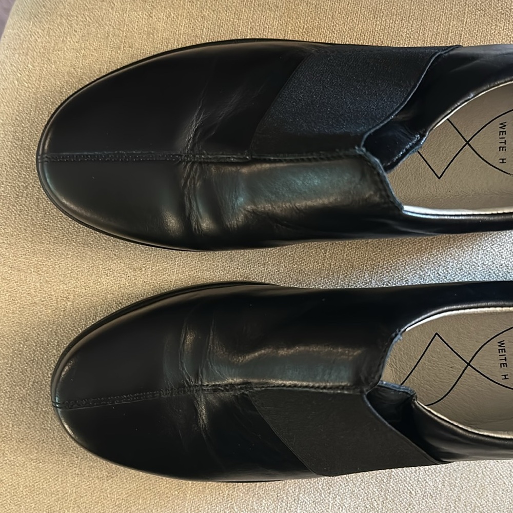 Waldlaufer Women’s Leather Biker Style Shoes Flats Black Size 9 (UK 7) - Picture 5 of 12